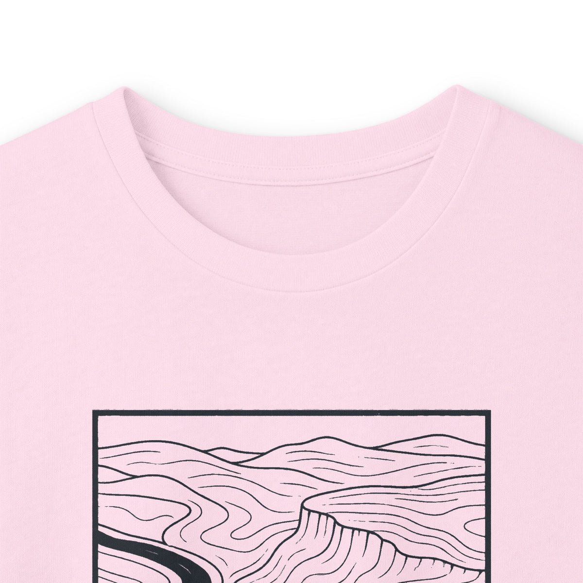 Clarksville Topo Map Long Sleeve T-Shirt