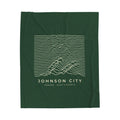 Johnson City Ridgeline Blanket (Forest Green)