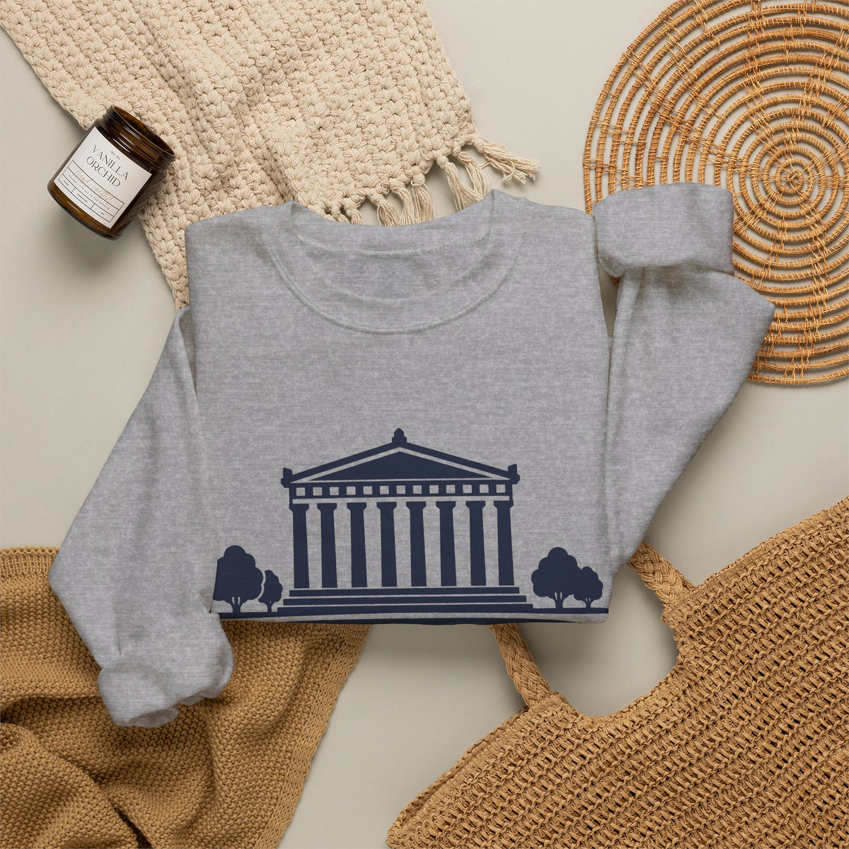 Nashville Parthenon Crewneck Sweatshirt