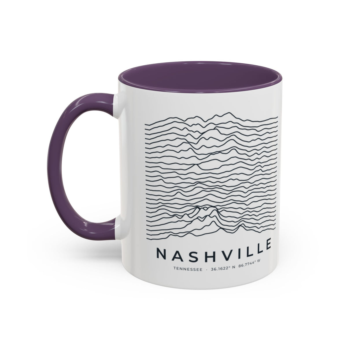 Nashville Ridgeline Accent Mug