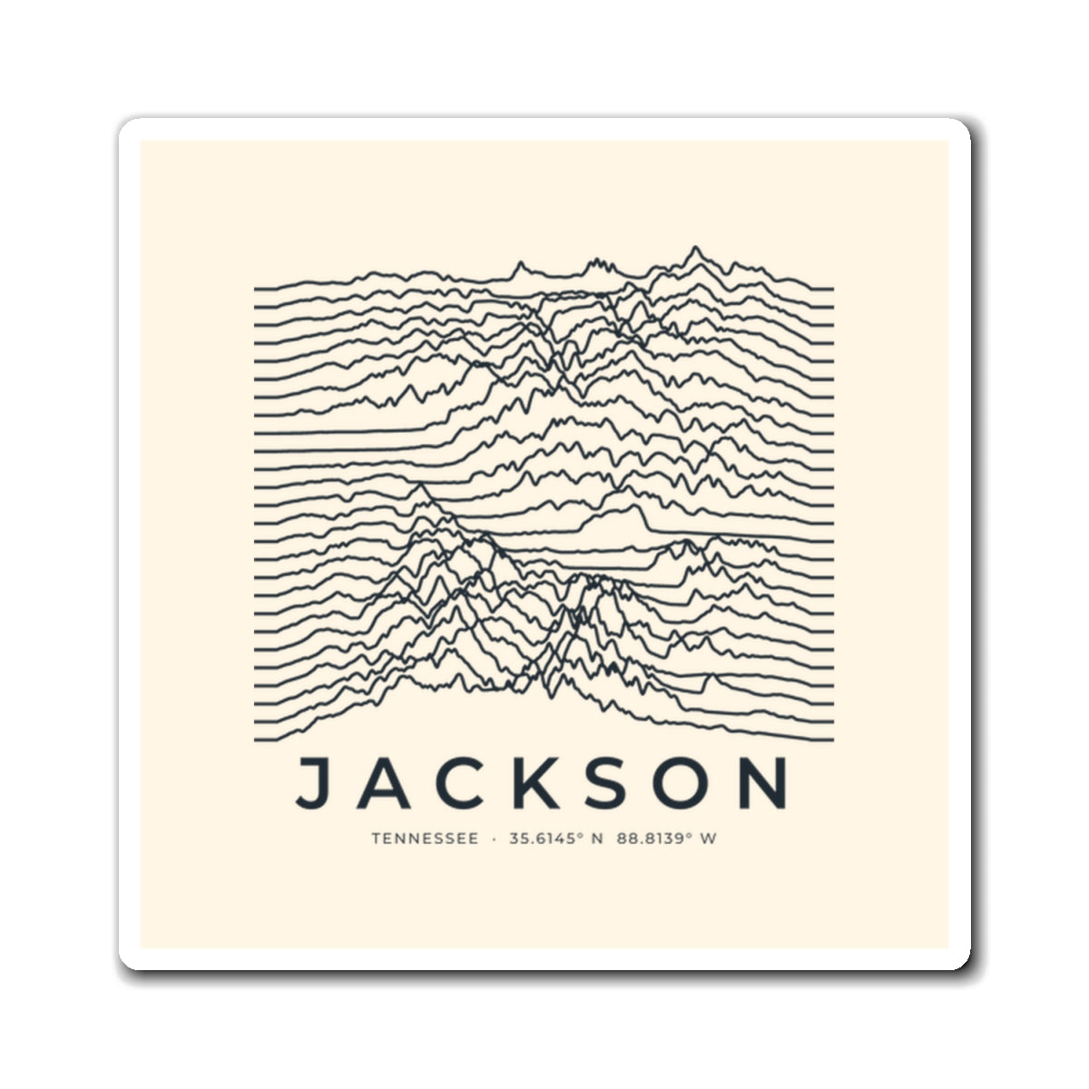 Jackson Ridgeline Magnet