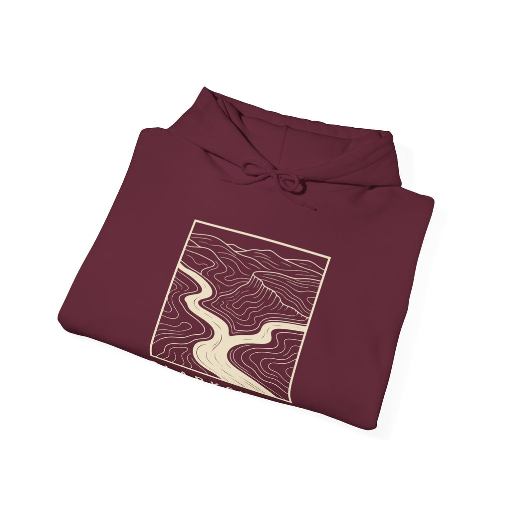 Clarksville Topo Map Hoodie