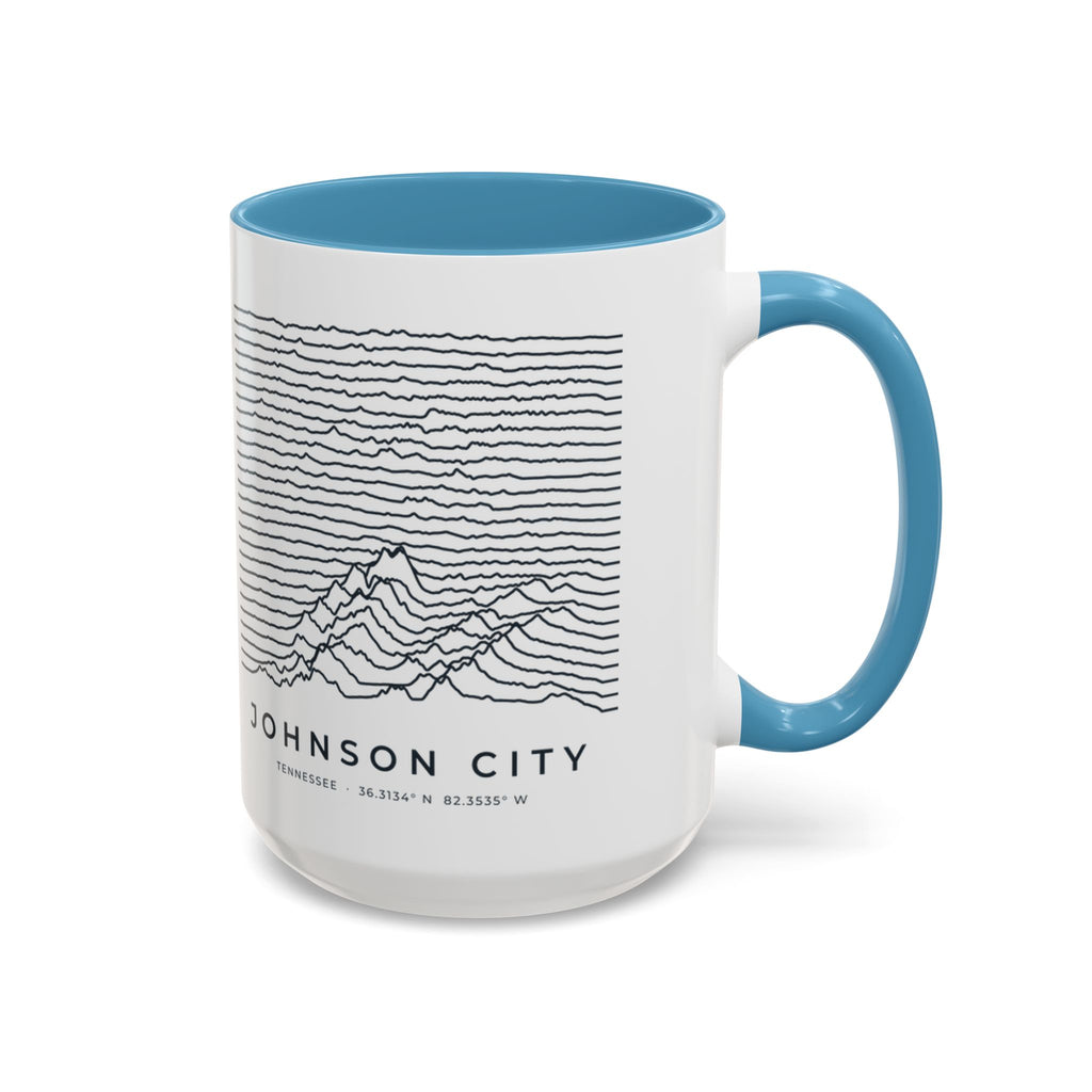 Johnson City Ridgeline Accent Mug