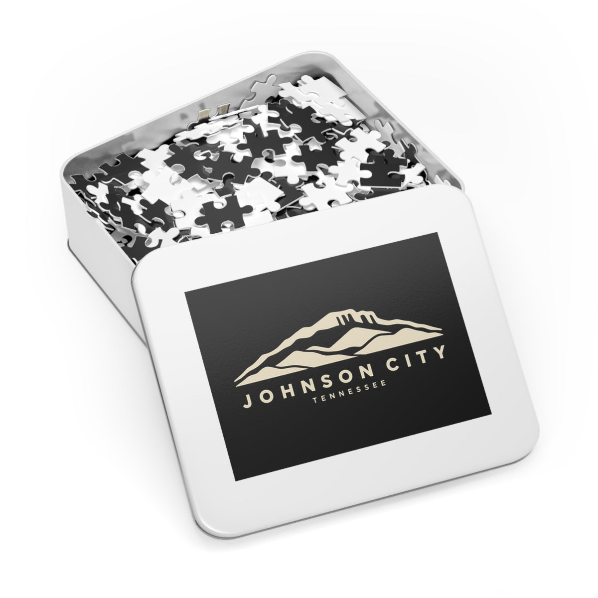 Johnson City Buffalo Mountain Puzzle (Black)