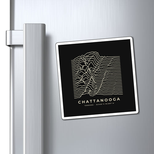 Chattanooga Ridgeline Magnet (Black)