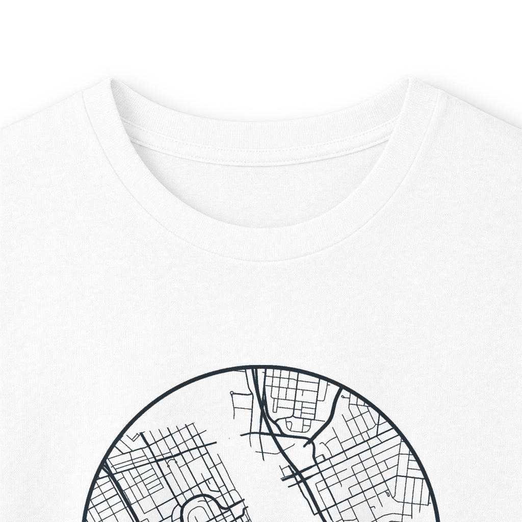Nashville Street Map Long Sleeve T-Shirt