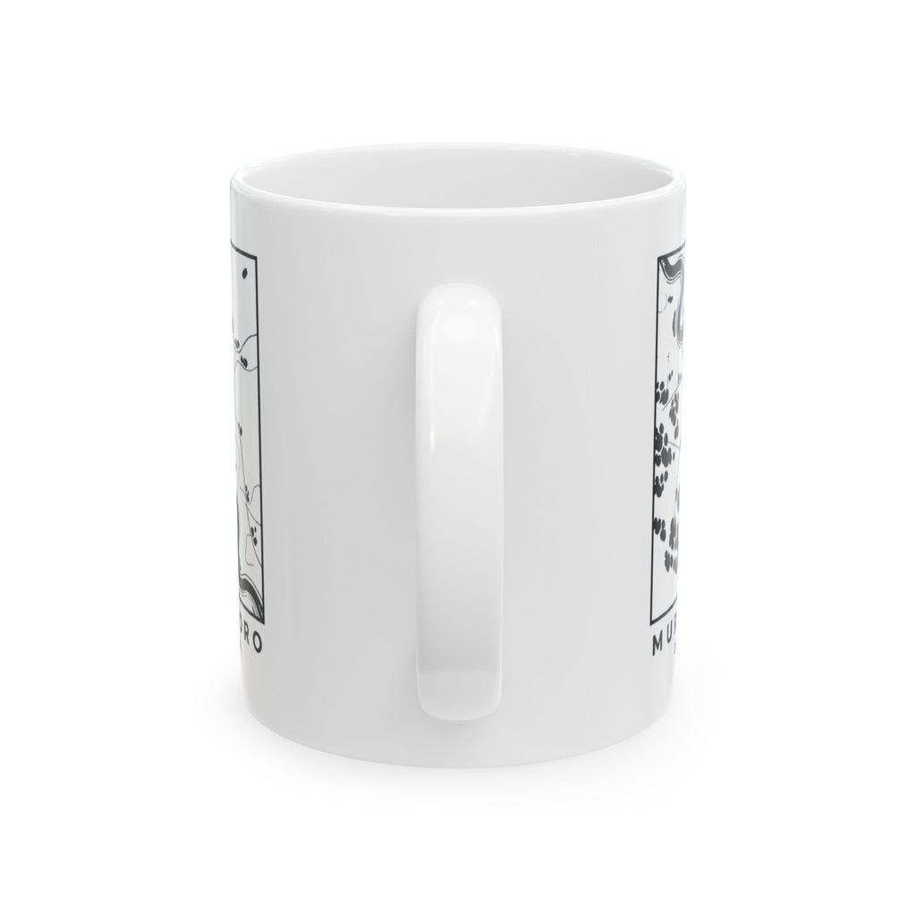 Murfreesboro Topo Map Mug