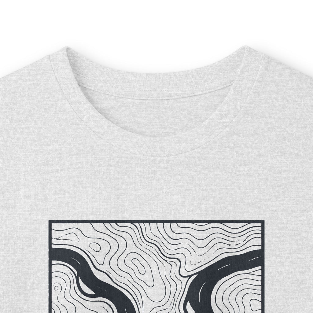 Knoxville Topo Map Long Sleeve T-Shirt