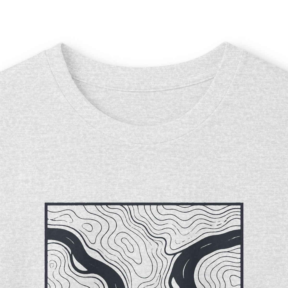 Knoxville Topo Map Long Sleeve T-Shirt