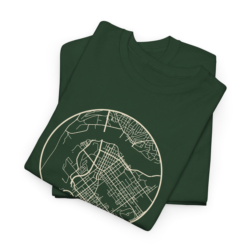 Chattanooga Street Map T-Shirt