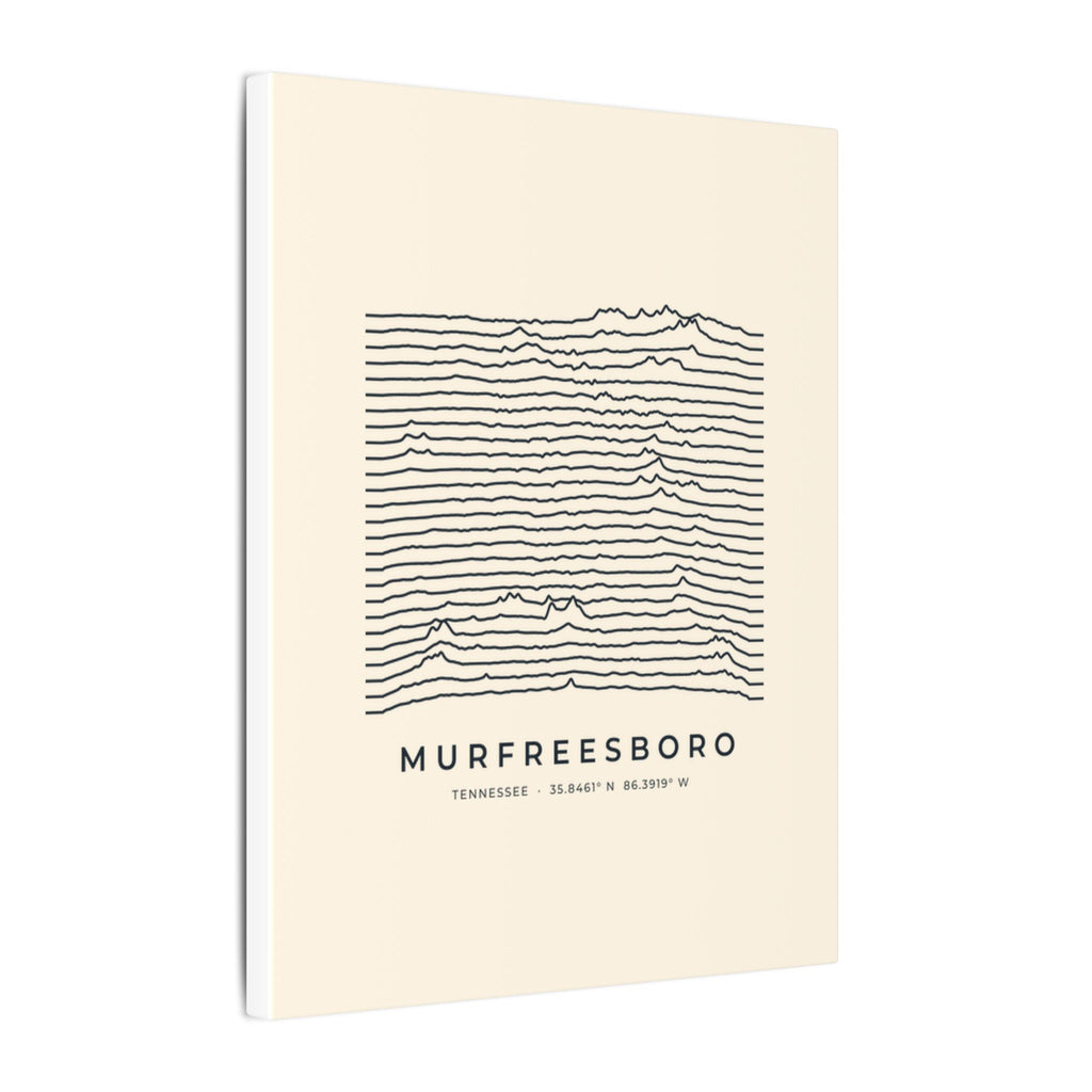 Murfreesboro Ridgeline Canvas Print
