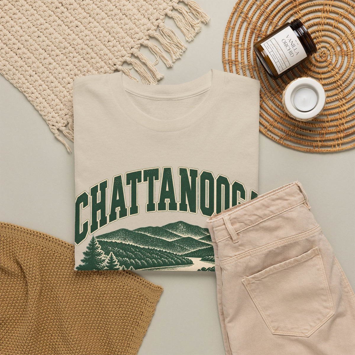 Chattanooga Vintage Varsity T-Shirt