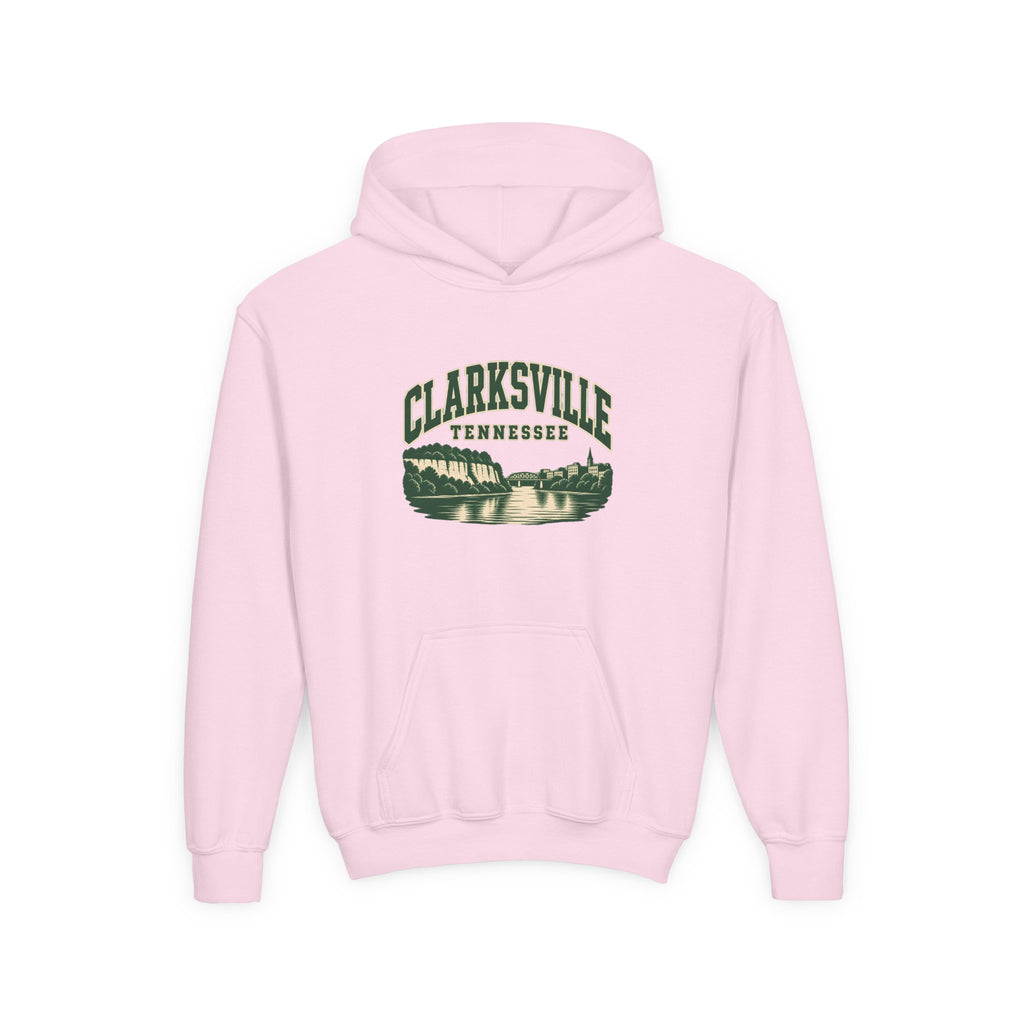 Clarksville Vintage Varsity Kids Hoodie