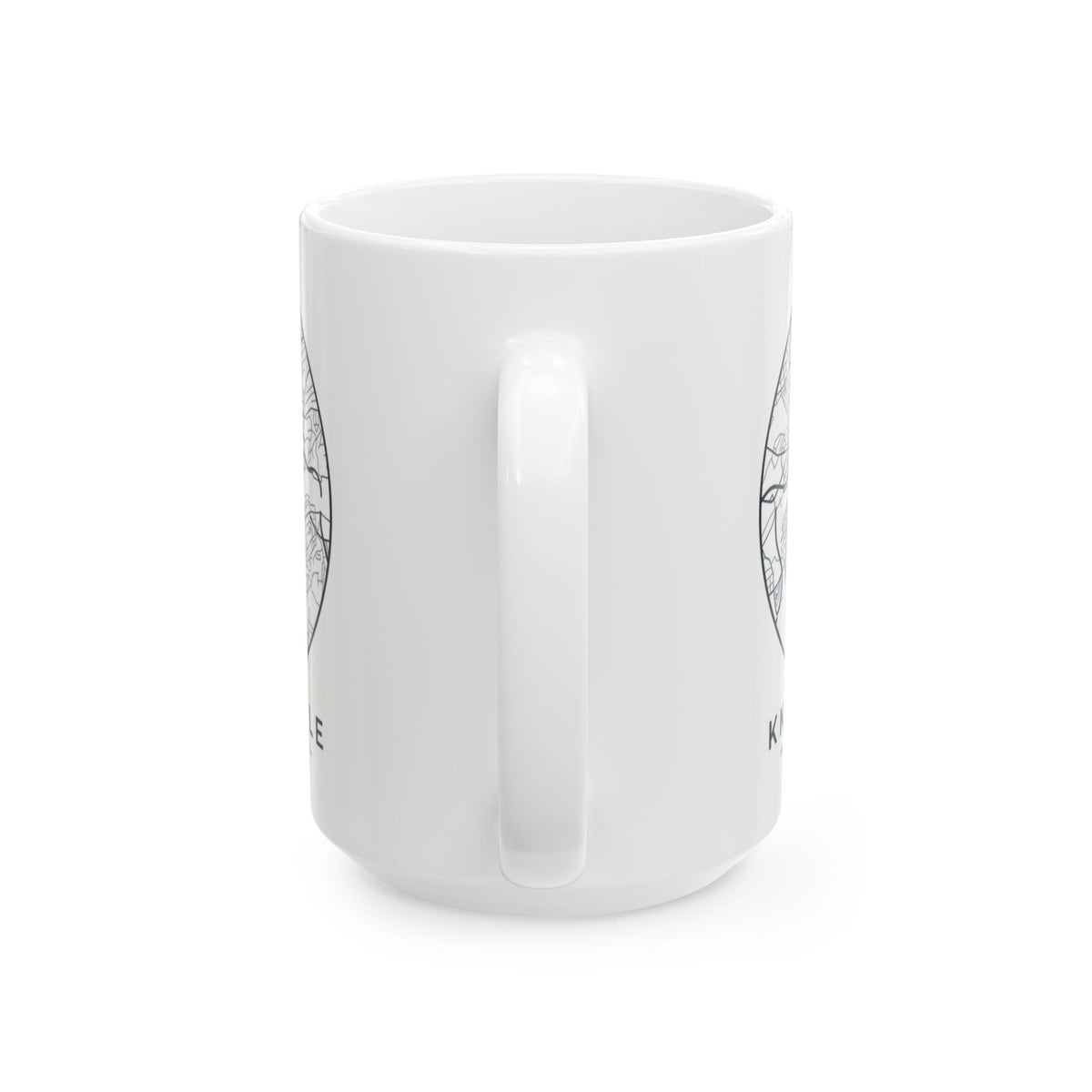 Knoxville Street Map Mug