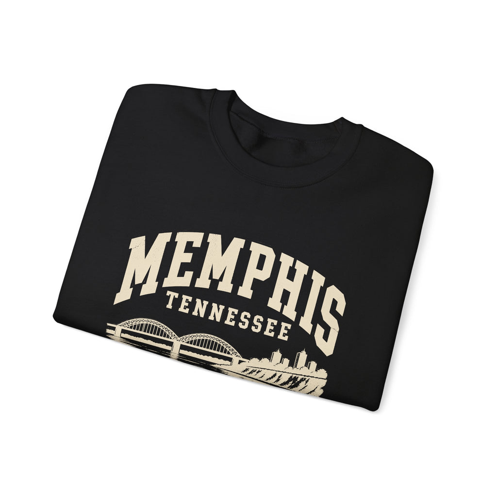 Memphis Vintage Varsity Crewneck Sweatshirt