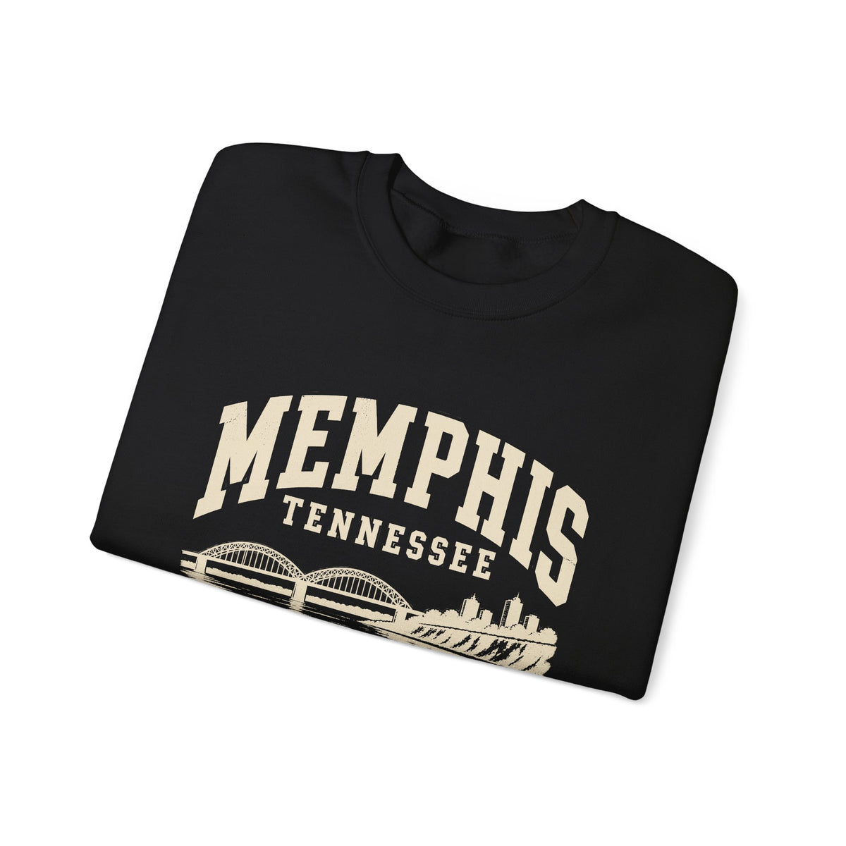 Memphis Vintage Varsity Crewneck Sweatshirt