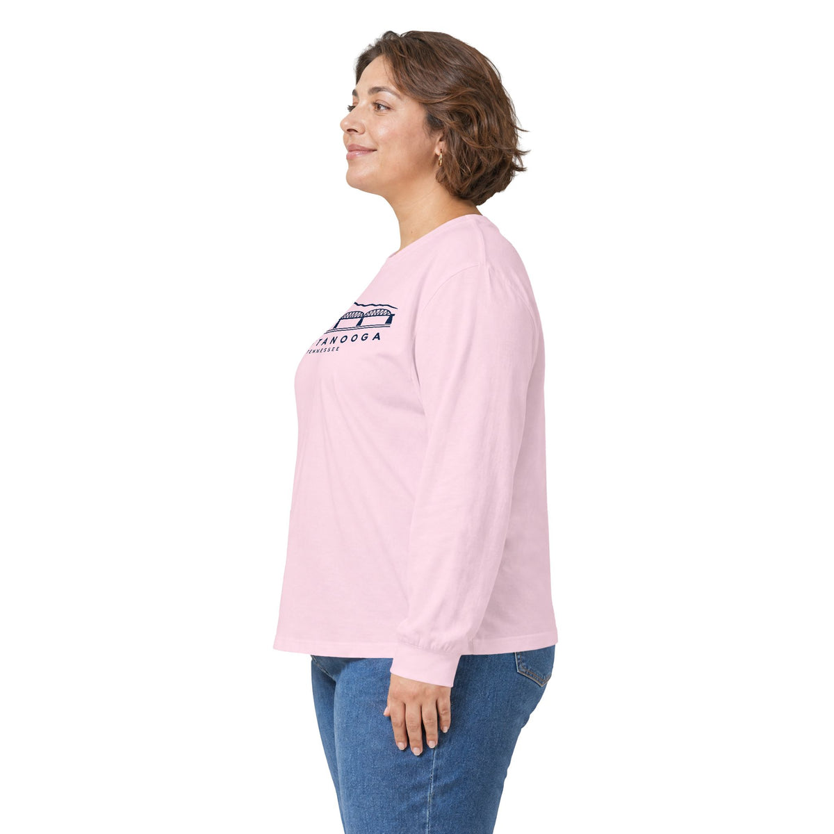 Chattanooga Walnut Street Bridge Long Sleeve T-Shirt