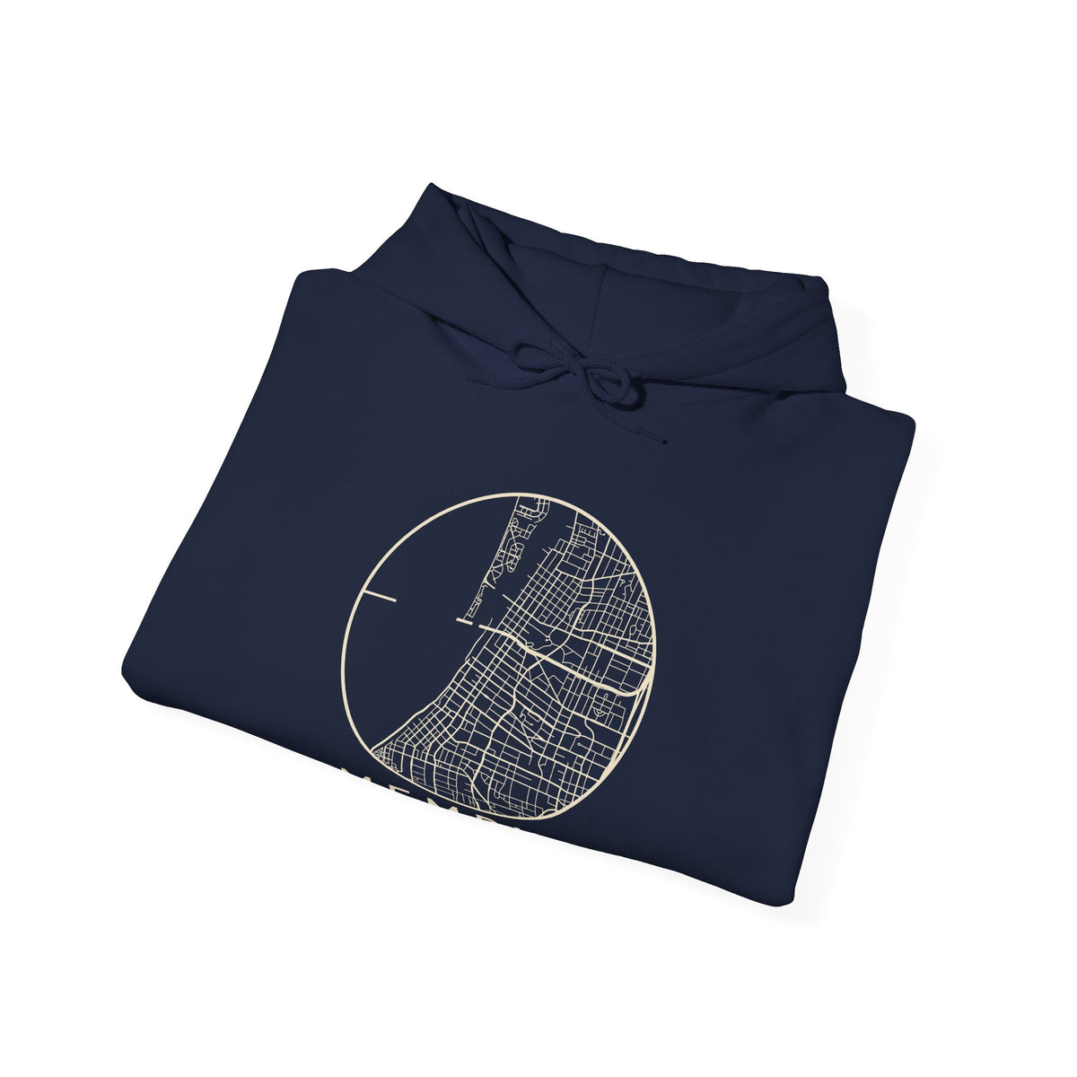 Memphis Street Map Hoodie