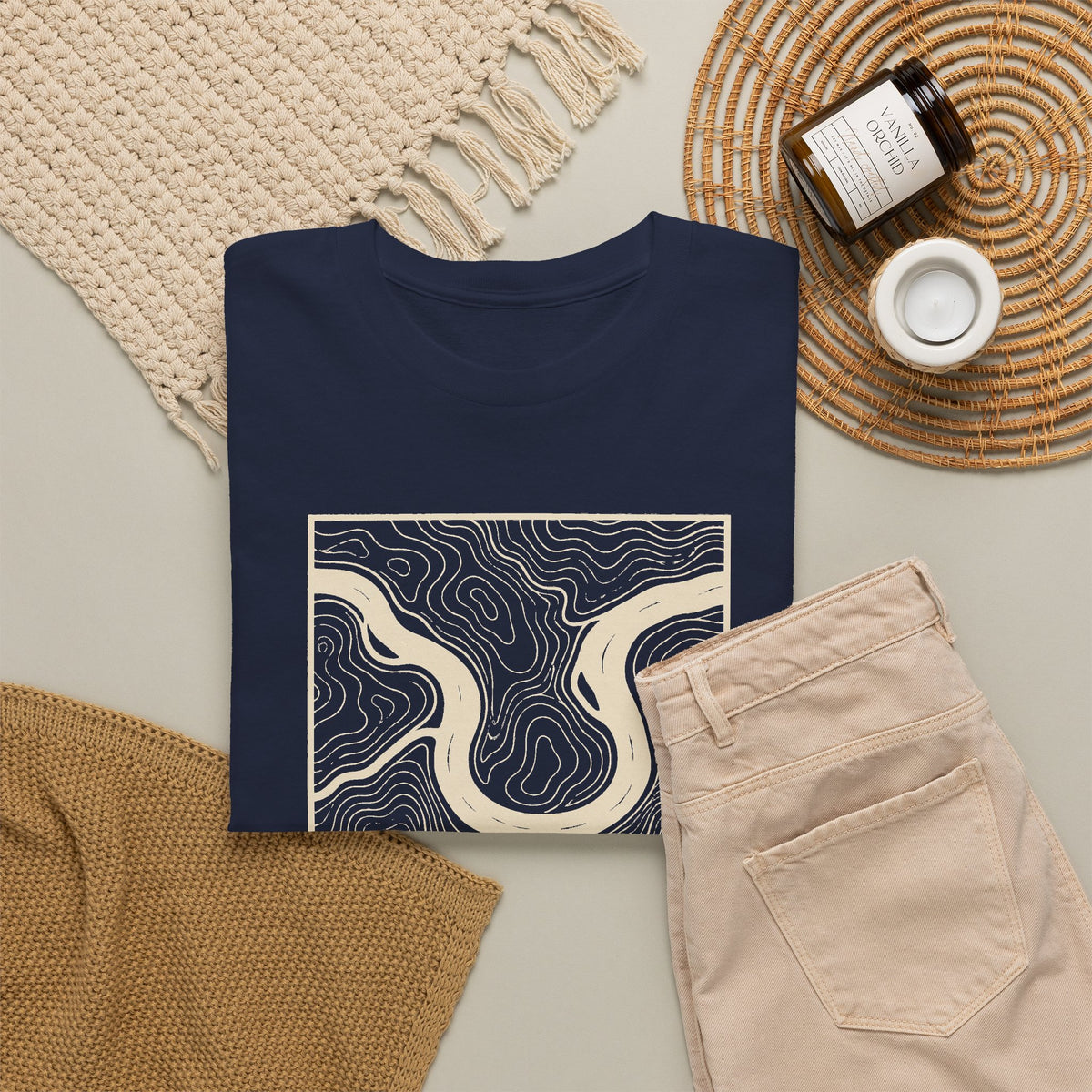 Knoxville Topo Map T-Shirt