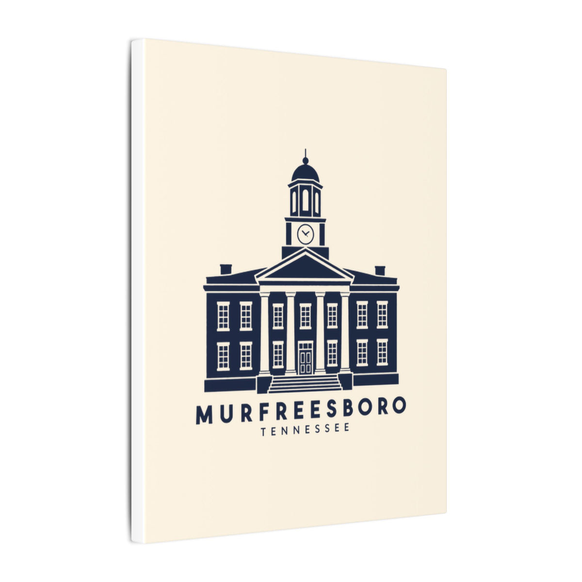 Murfreesboro Rutherford County Courthouse Canvas Print