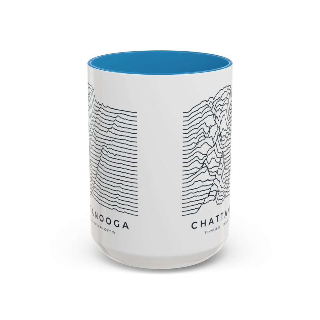 Chattanooga Ridgeline Accent Mug