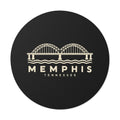Memphis Hernando de Soto Bridge Sticker (Black)