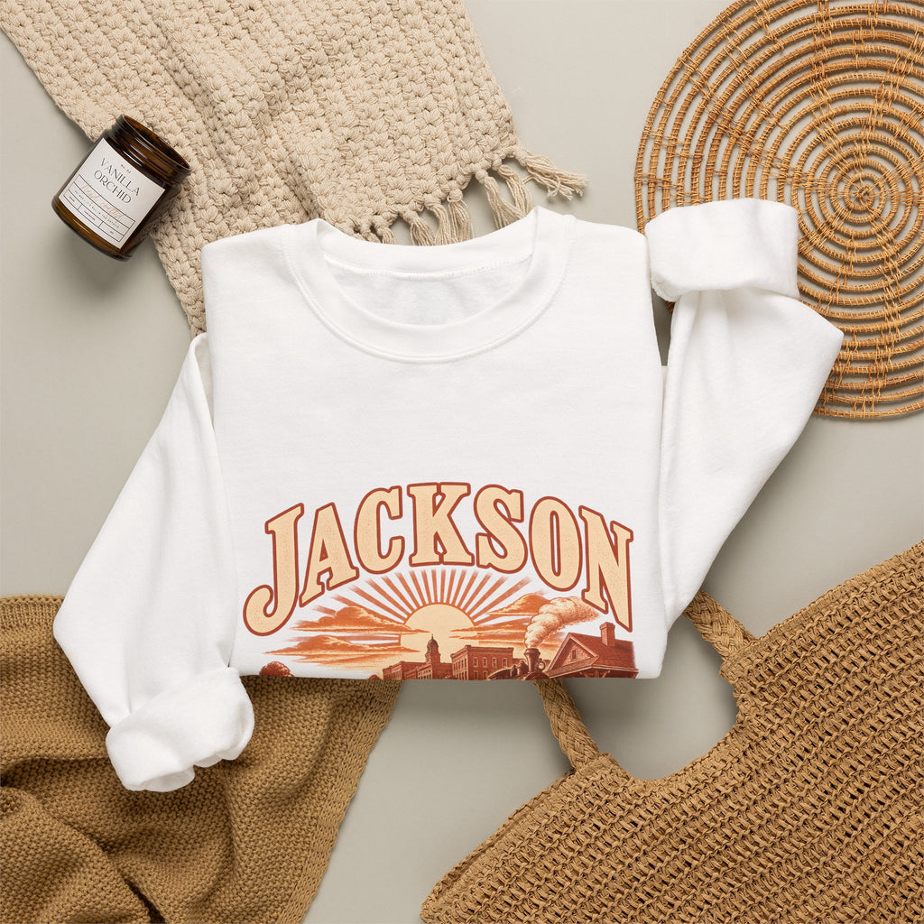 Jackson Engraved Valley Crewneck Sweatshirt