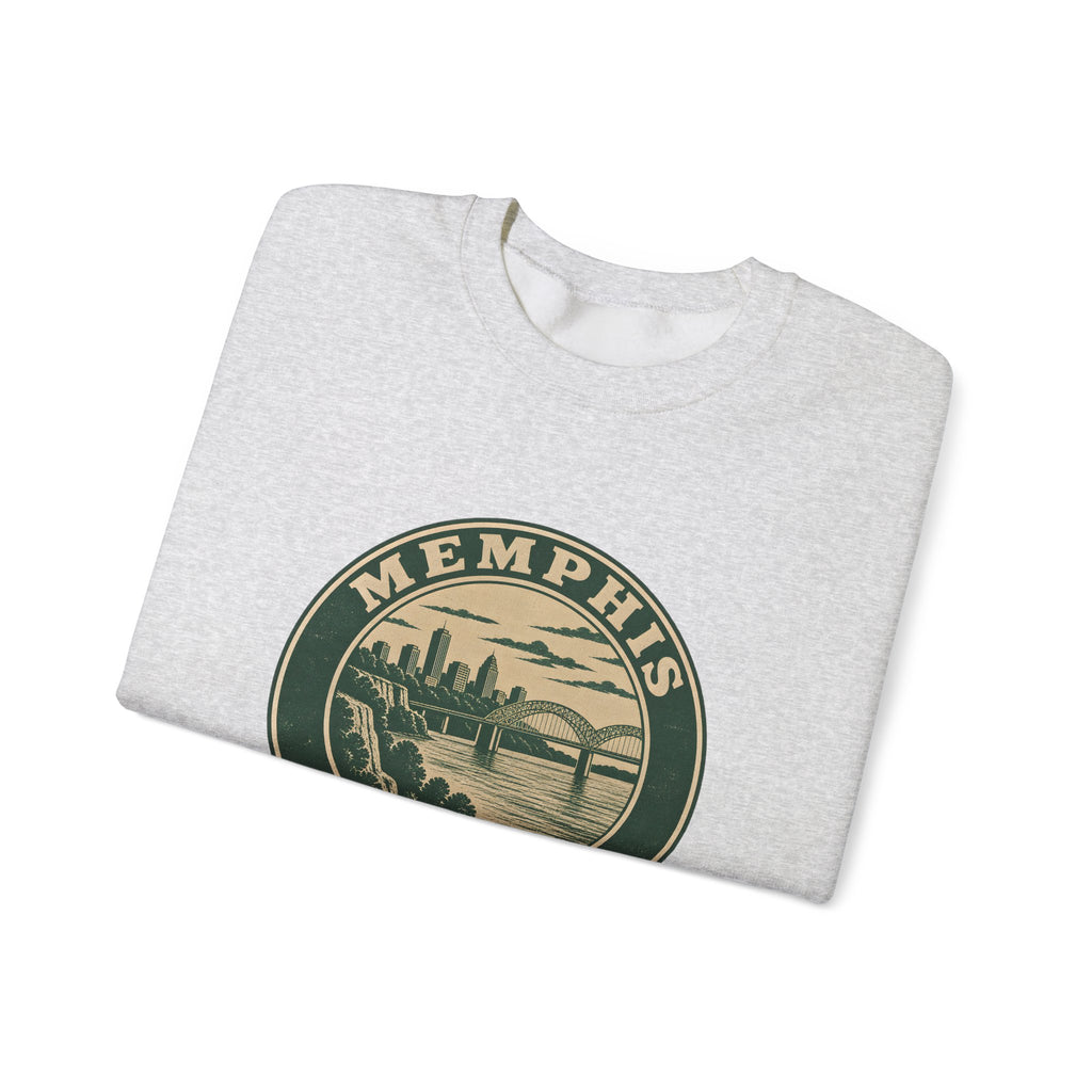 Memphis Park Badge Crewneck Sweatshirt