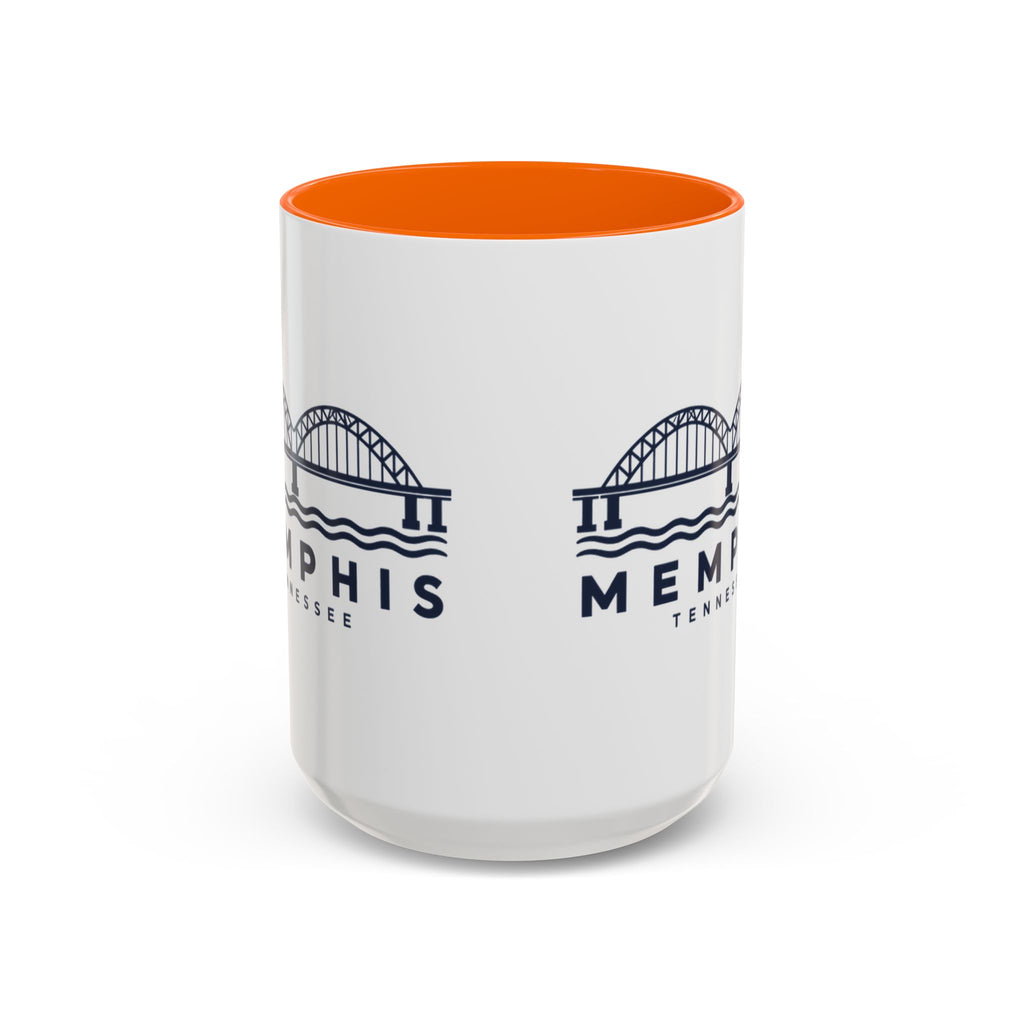 Memphis Hernando de Soto Bridge Accent Mug