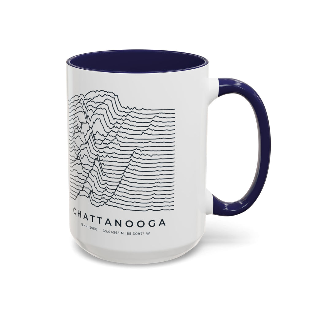 Chattanooga Ridgeline Accent Mug
