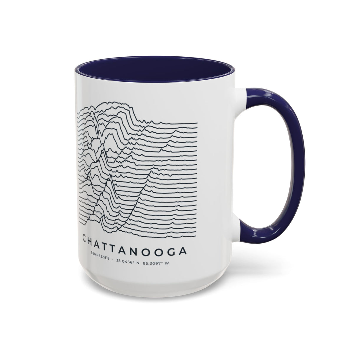 Chattanooga Ridgeline Accent Mug