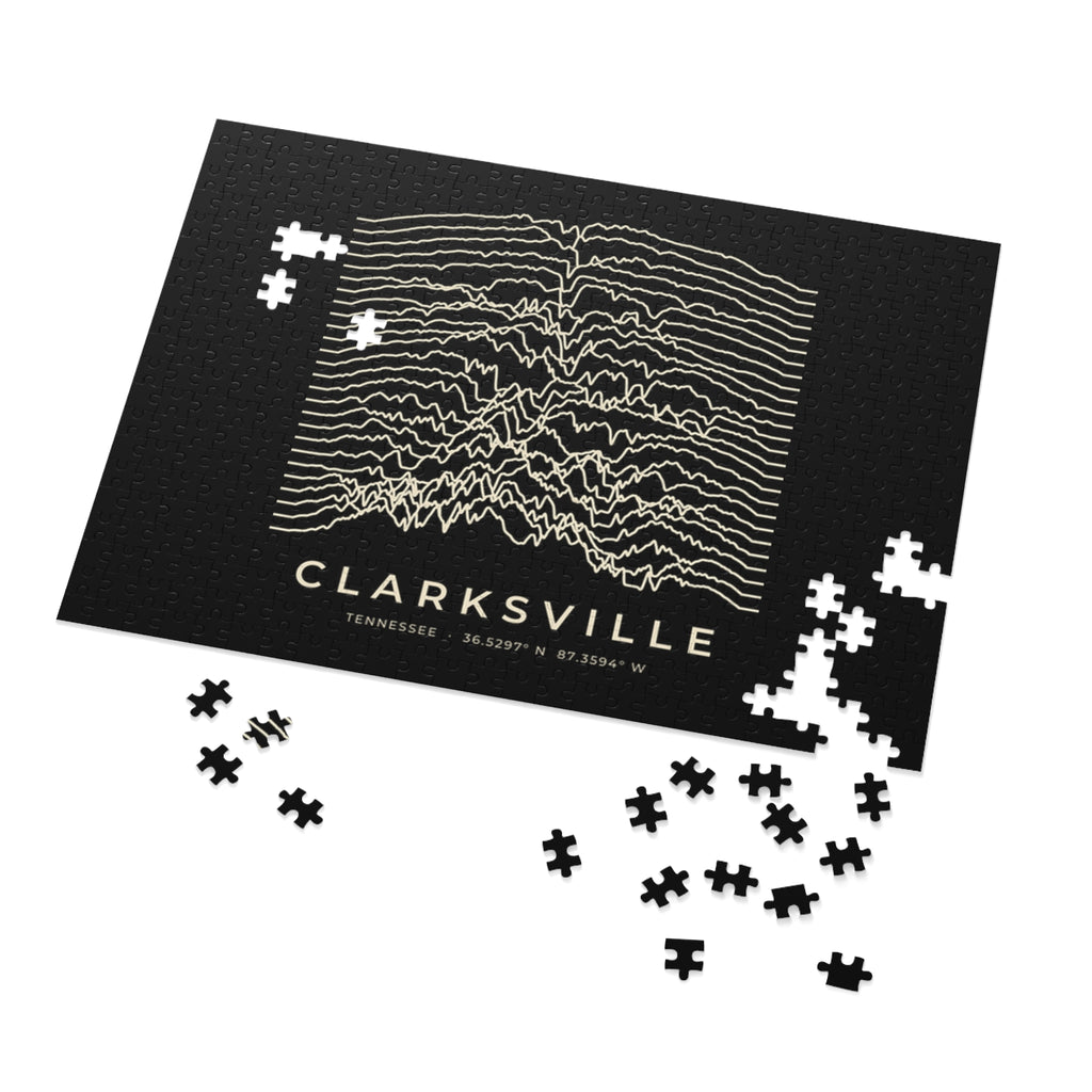 Clarksville Ridgeline Puzzle (Black)
