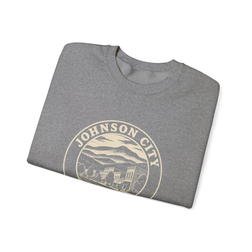 Johnson City Park Badge Crewneck Sweatshirt