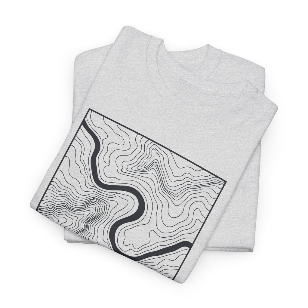 Chattanooga Topo Map T-Shirt