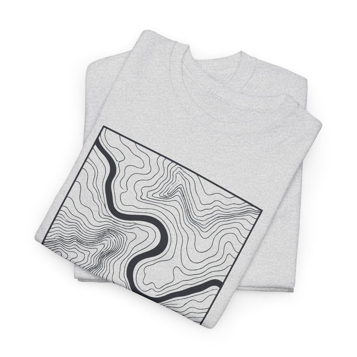 Chattanooga Topo Map T-Shirt