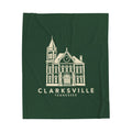 Clarksville Customs House Blanket (Forest Green)