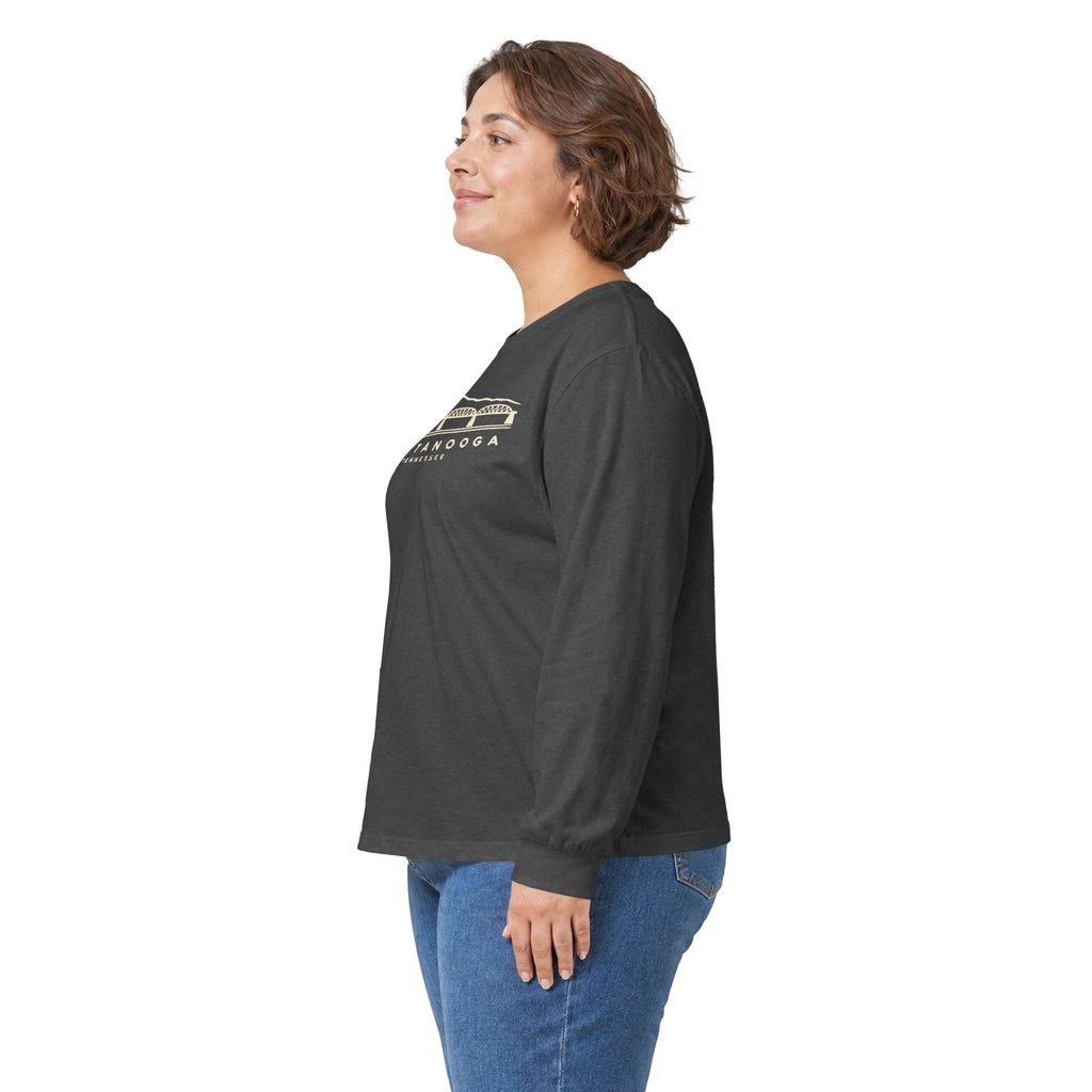 Chattanooga Walnut Street Bridge Long Sleeve T-Shirt