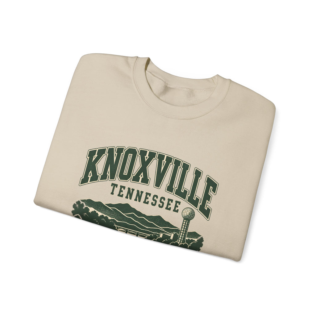 Knoxville Vintage Varsity Crewneck Sweatshirt