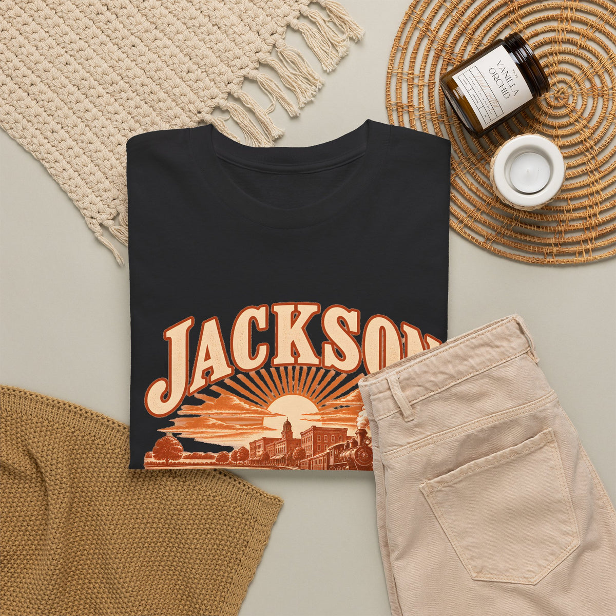 Jackson Engraved Valley T-Shirt