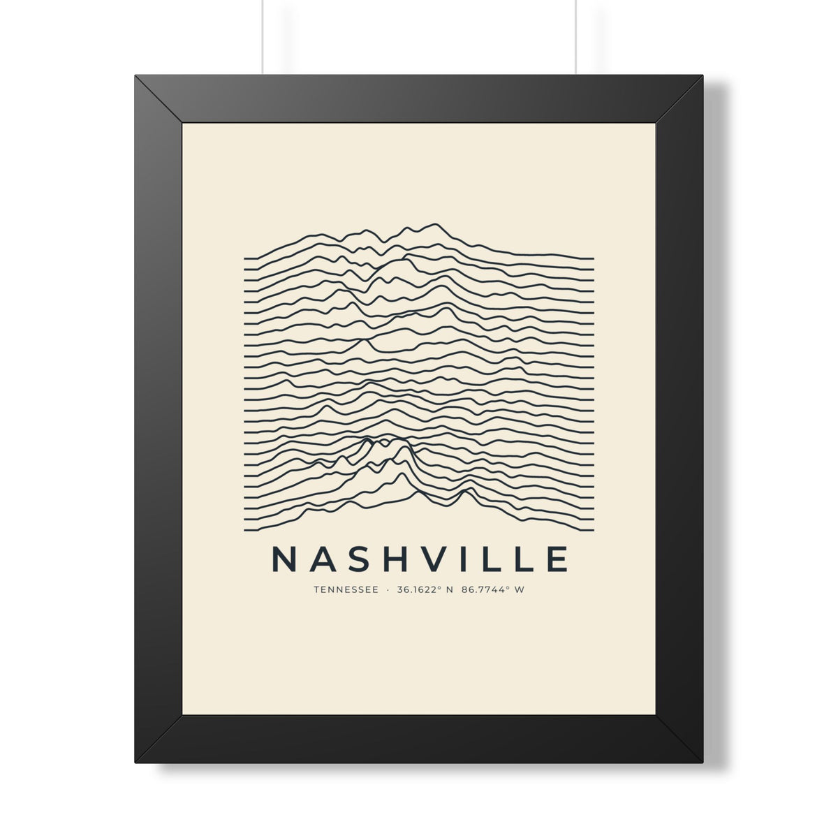 Nashville Ridgeline Framed Print
