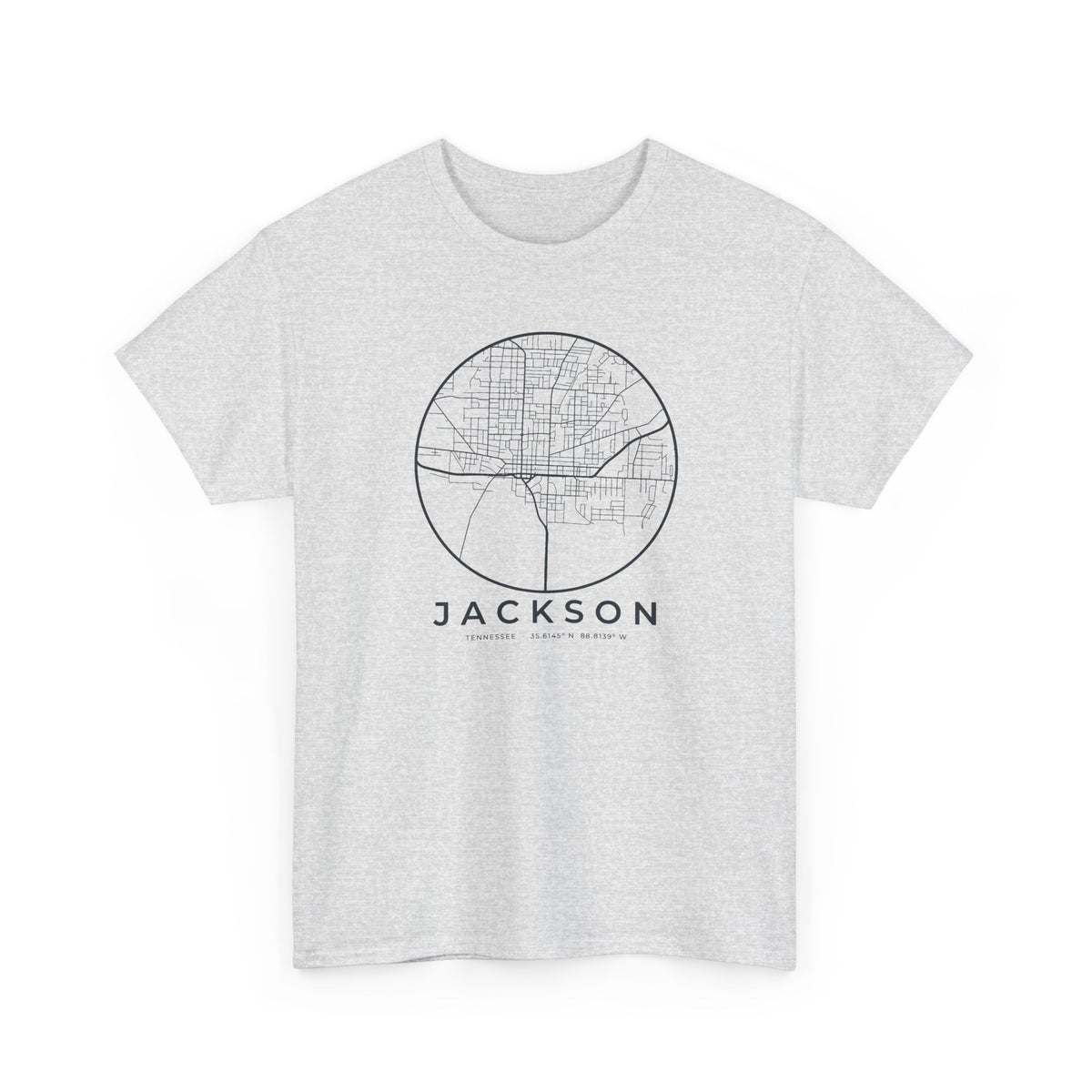 Jackson Street Map T-Shirt