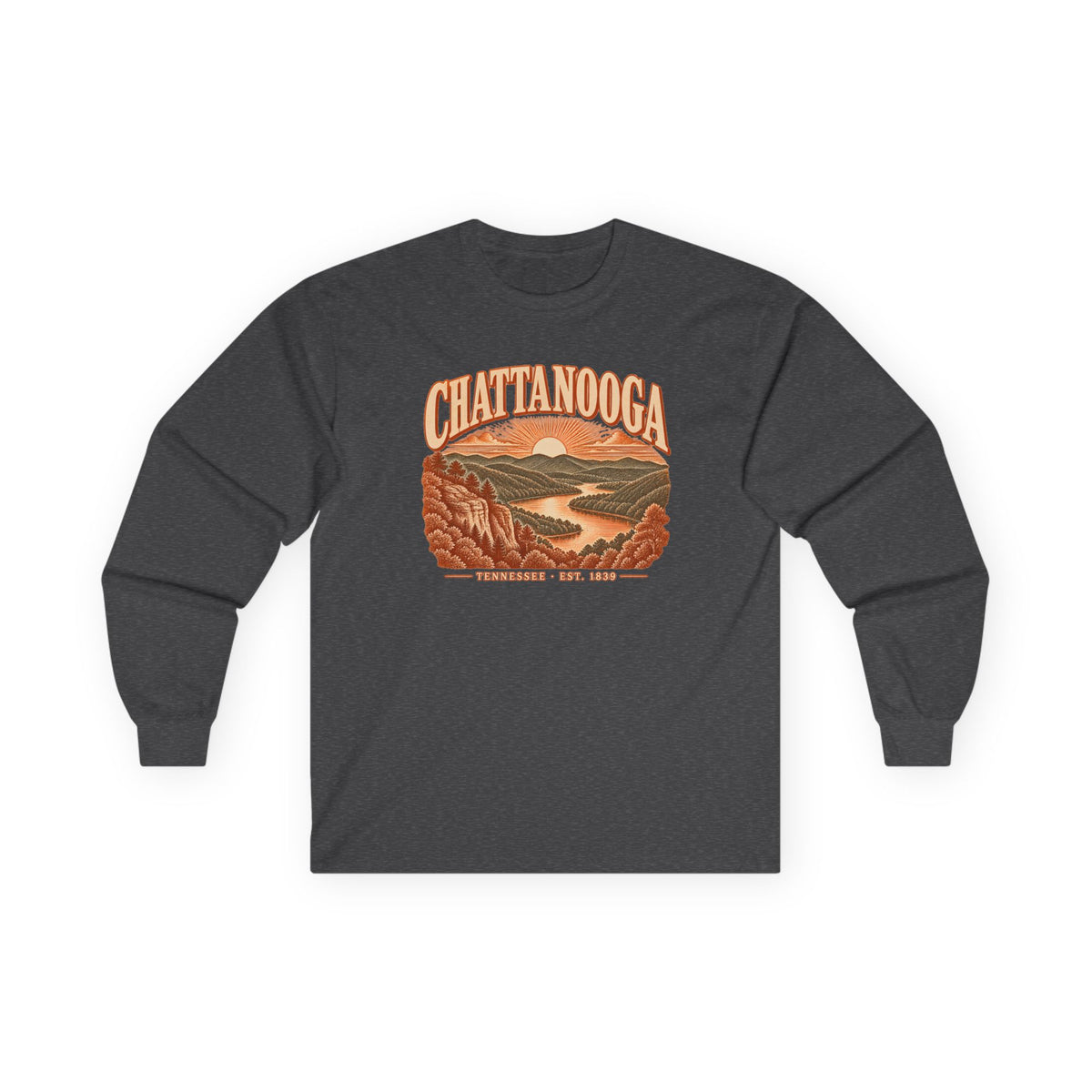 Chattanooga Engraved Valley Long Sleeve T-Shirt