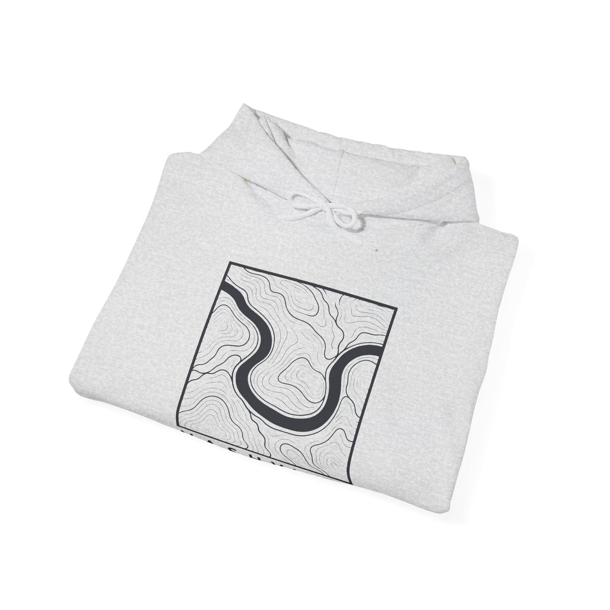 Nashville Topo Map Hoodie