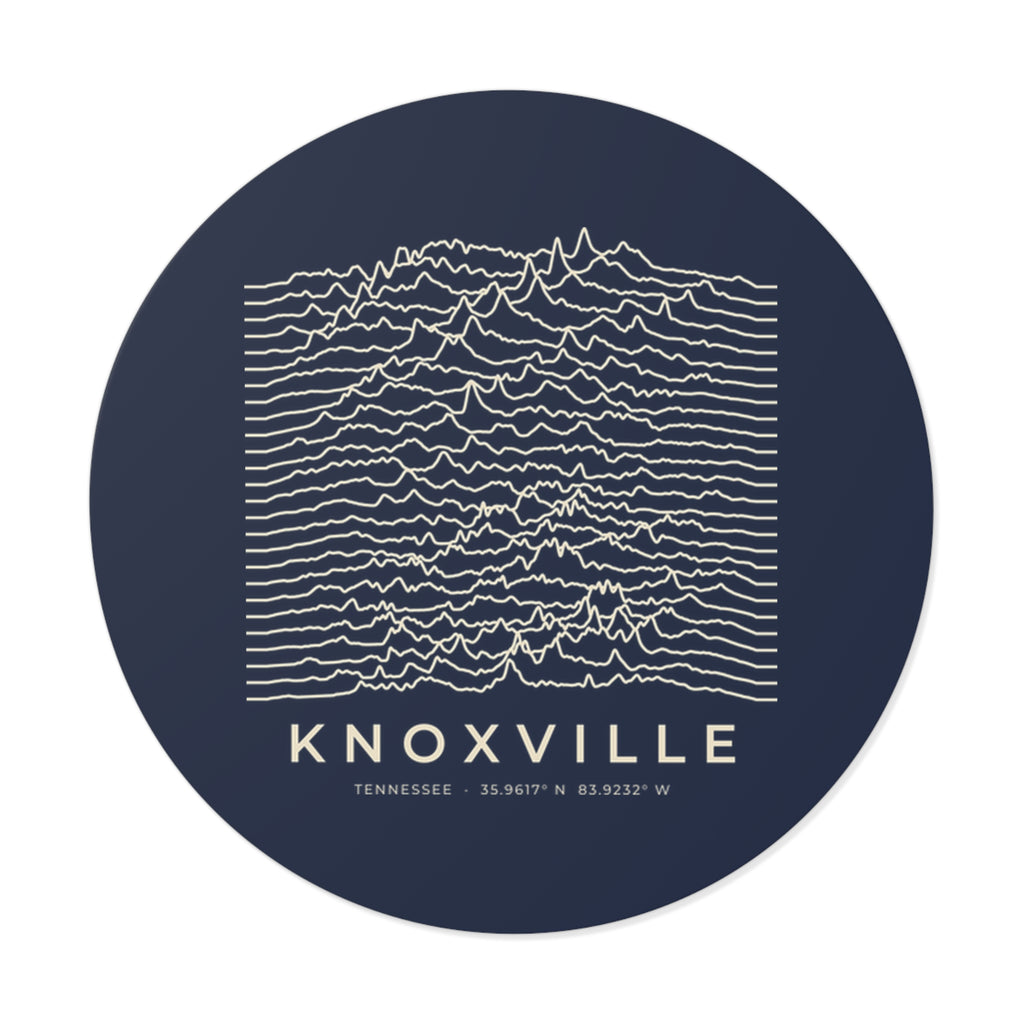 Knoxville Ridgeline Sticker (Navy)