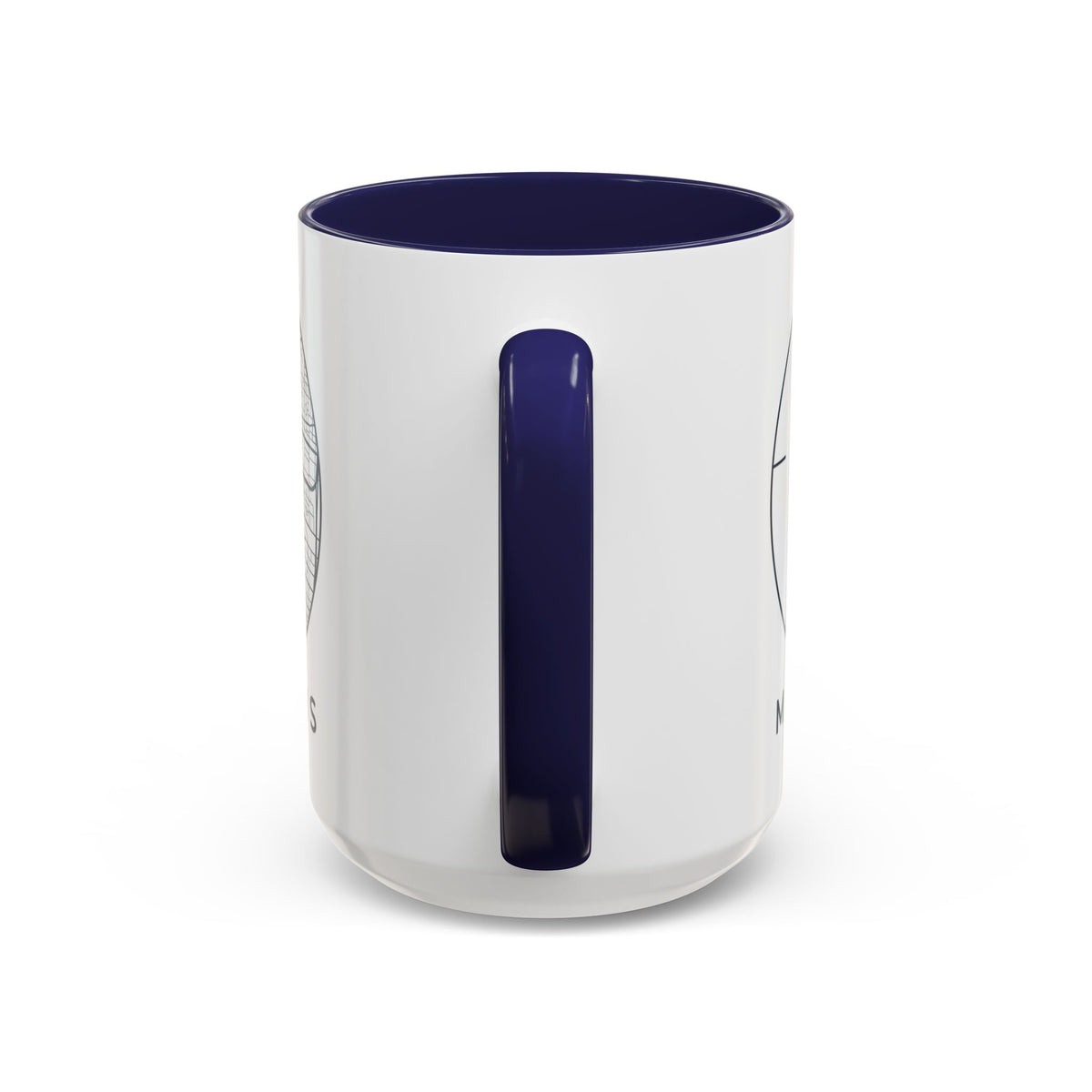 Memphis Street Map Accent Mug