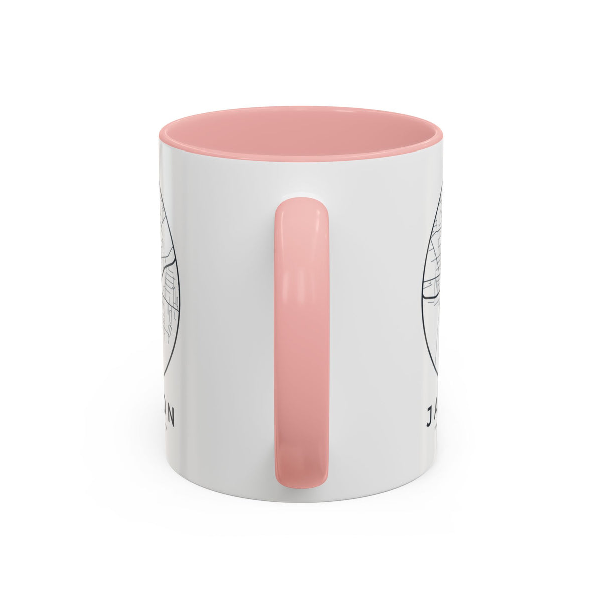 Jackson Street Map Accent Mug