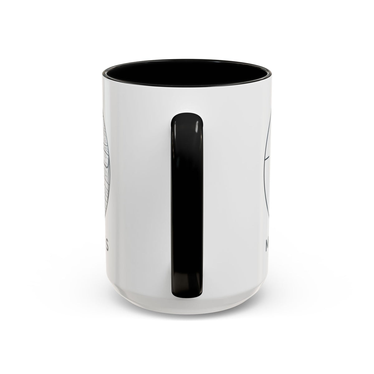 Memphis Street Map Accent Mug