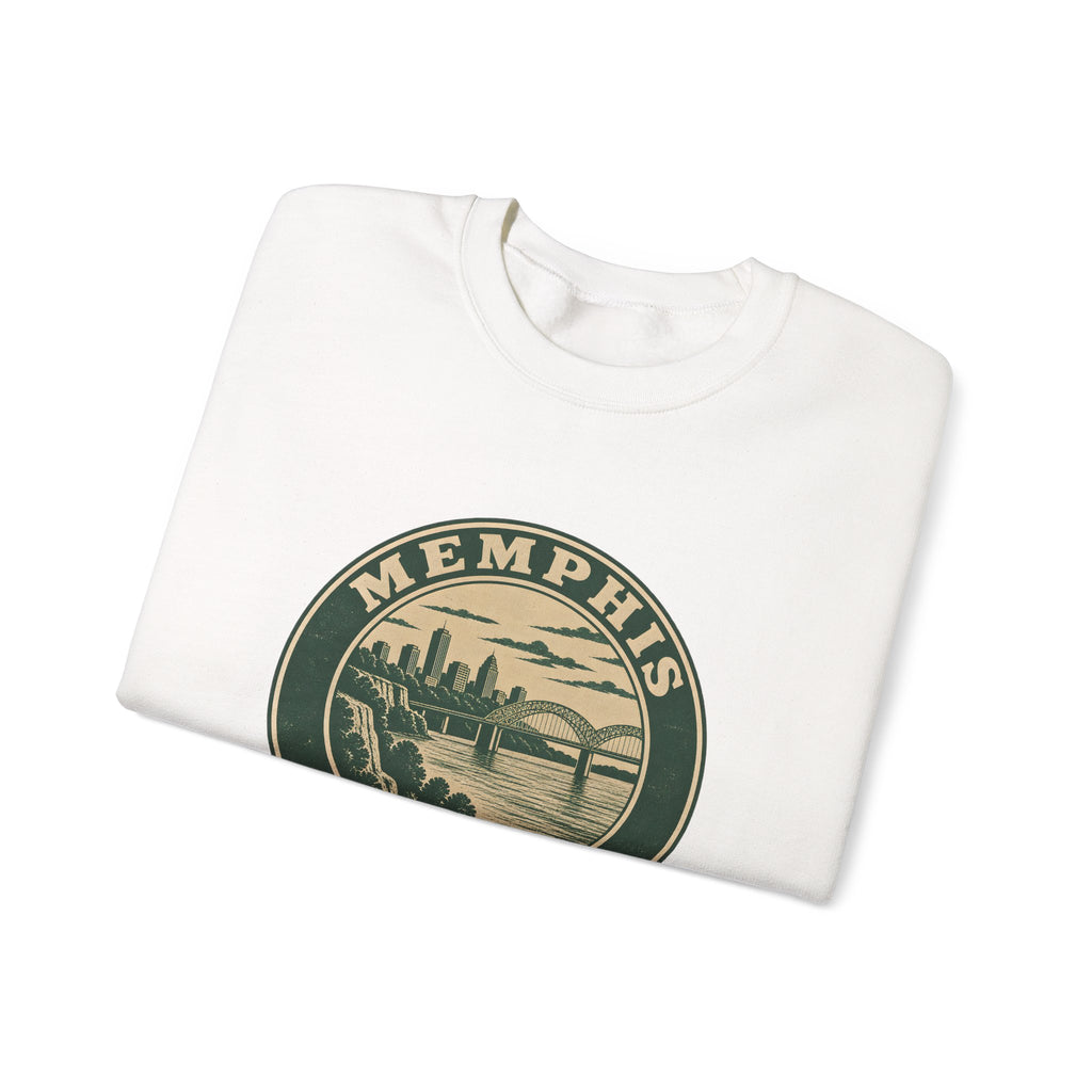 Memphis Park Badge Crewneck Sweatshirt