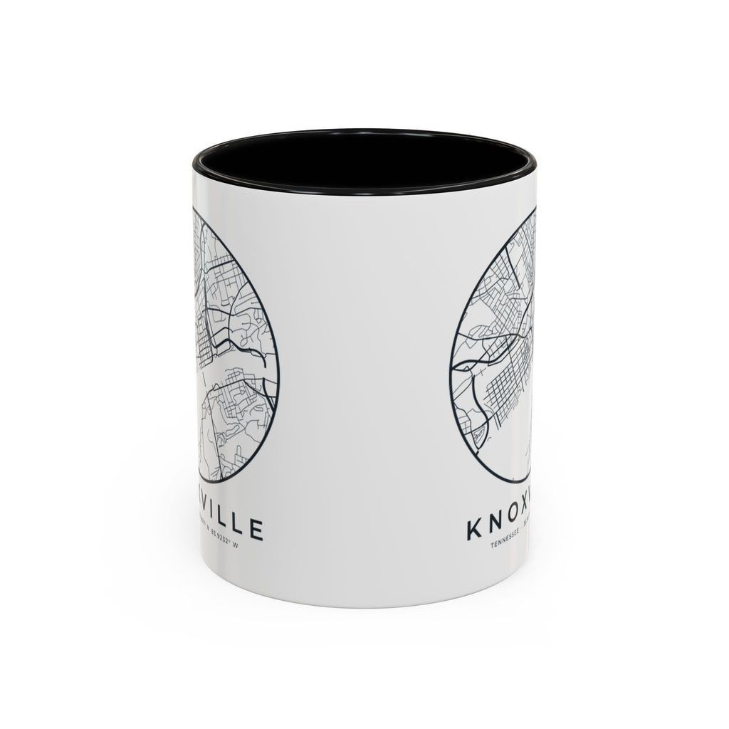 Knoxville Street Map Accent Mug