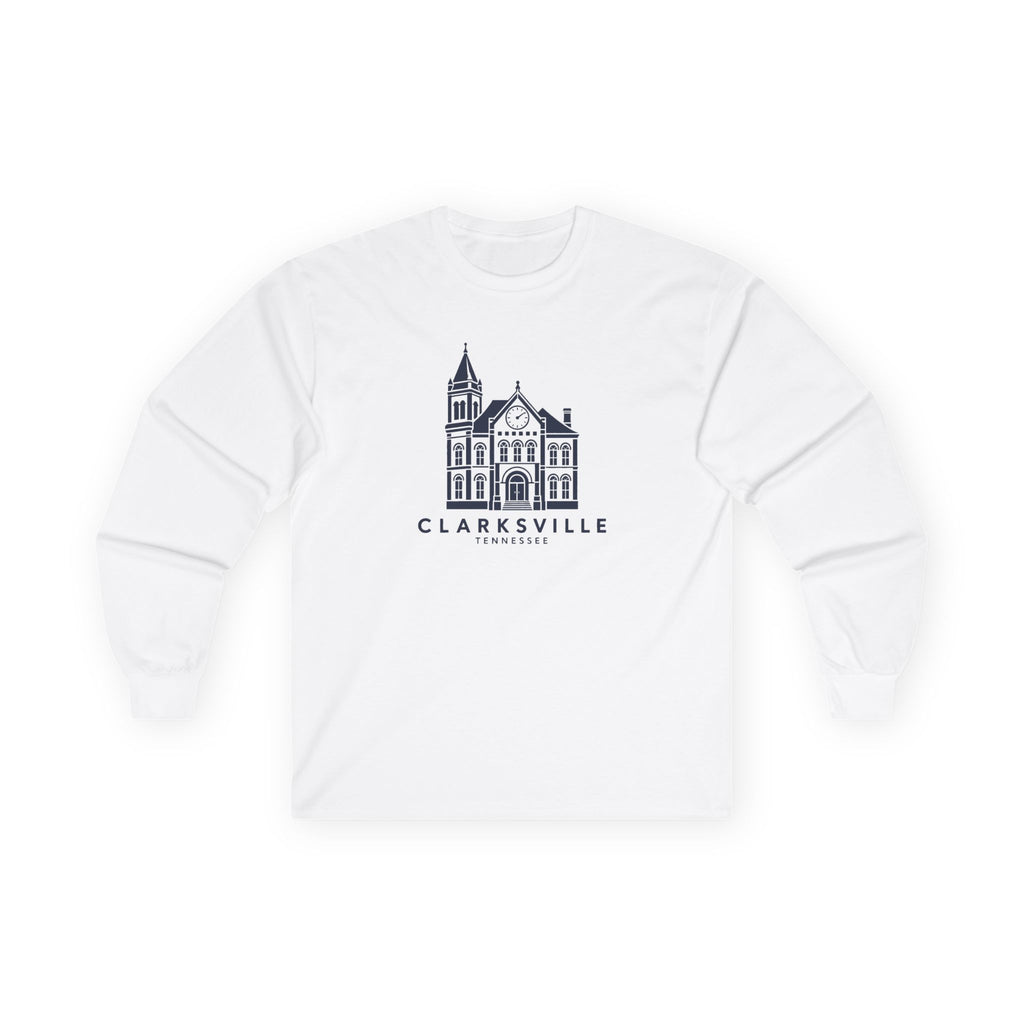 Clarksville Customs House Long Sleeve T-Shirt